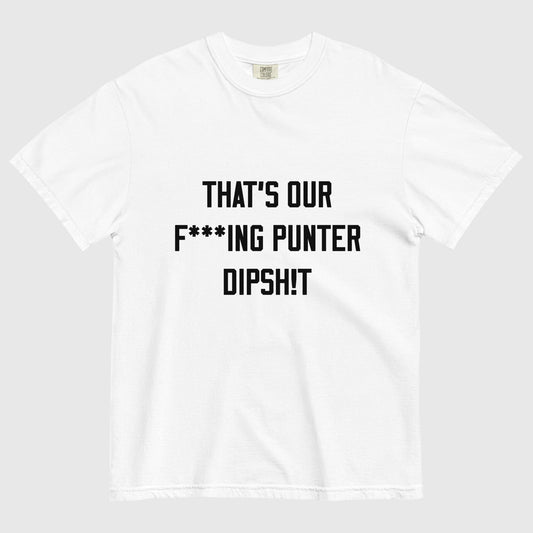 T.O.F.P.D! White Shirt, Black Letters | Comfort Colors